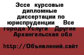 Эссе, курсовые, дипломные, диссертации по юриспруденции! - Все города Услуги » Другие   . Архангельская обл.